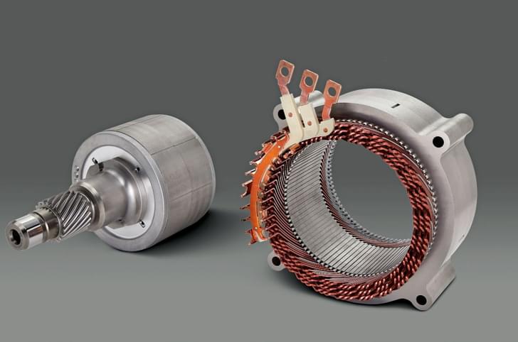 Rare metals in electric vehicle motors